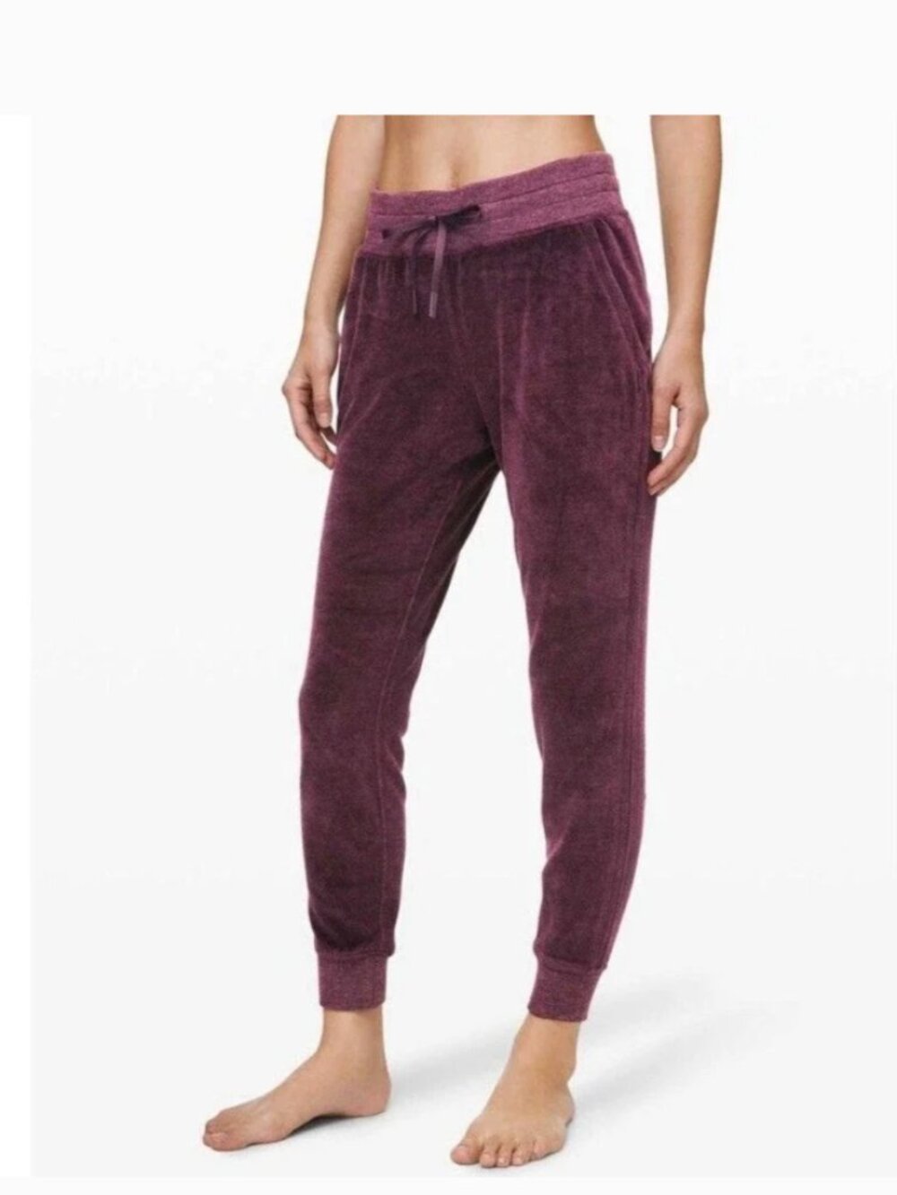Lululemon Warm Down Jogger *Velour Heathered Arctic Plum 2/28”